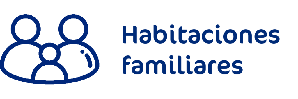 La casa contiene Habitaciones Familiares